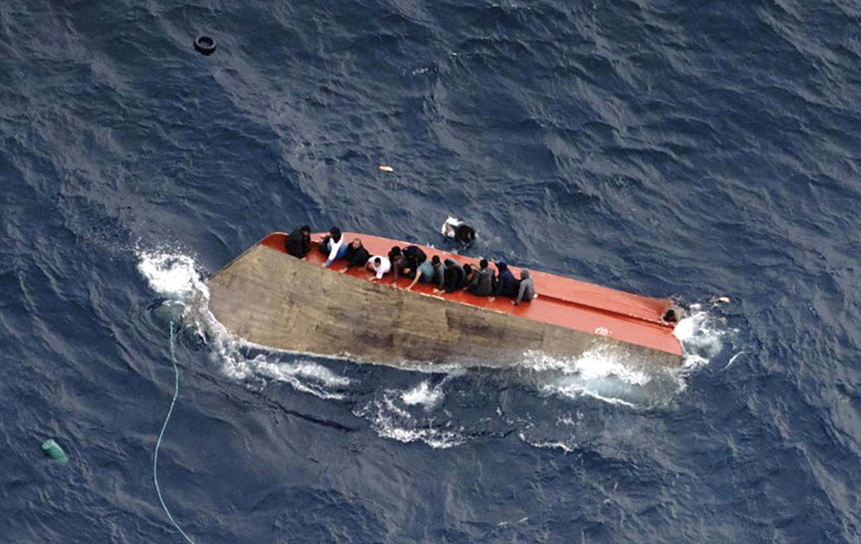 Dozens missing after boat carrying migrants capsizes near Libya