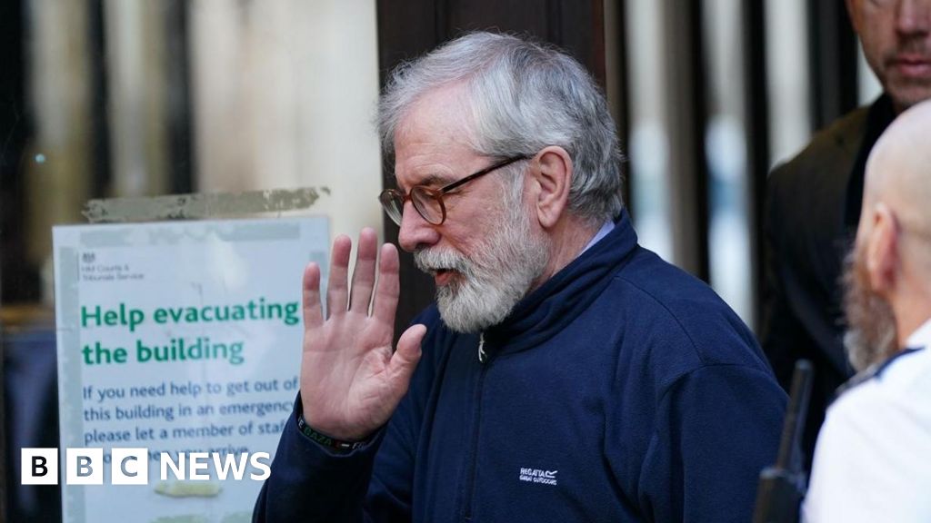 Gerry Adams says London Docklands bomb 'stunned' him