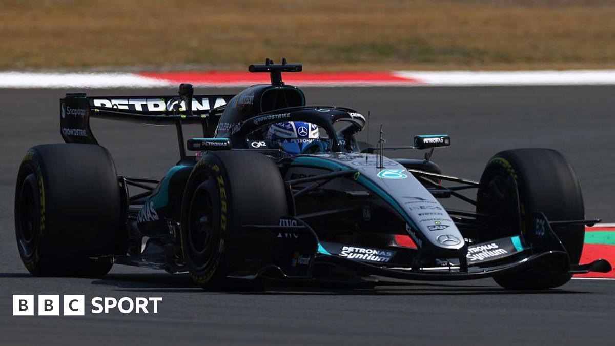 Russell tops China practice before sprint qualifying