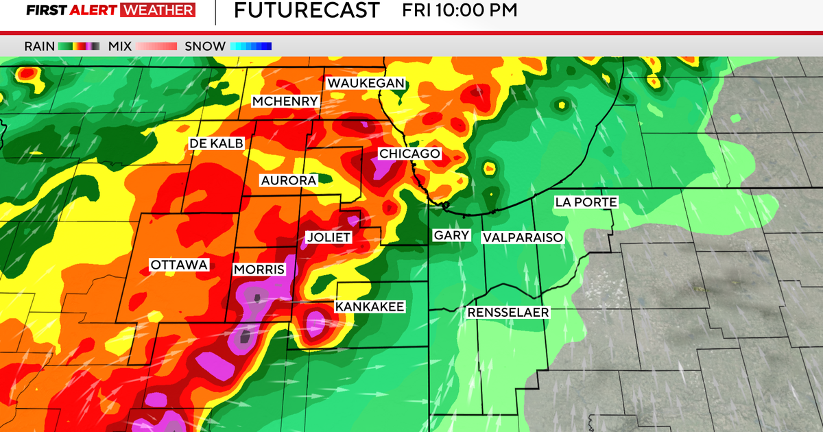 Tornado Watch for entire Chicago area as severe storms race east; tornadoes, funnel clouds reported northwest - CBS News