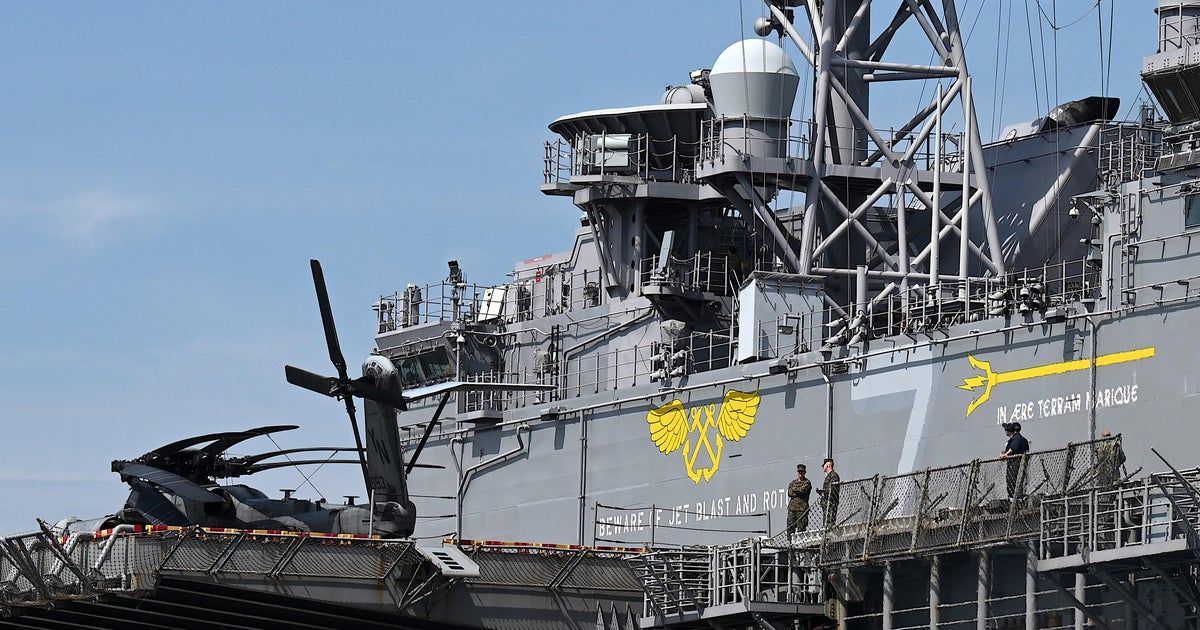 Around 2,200 Marines, 3 warships headed to Middle East as Iran war continues