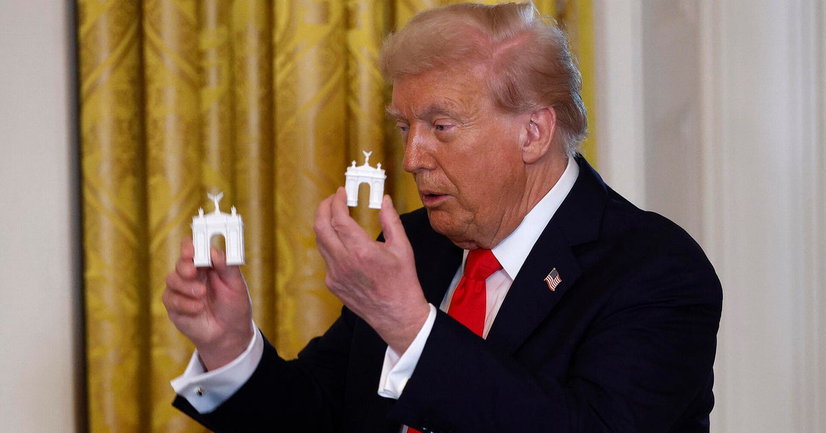 Independence Arch, or "Arc de Trump," plans include taxpayer funds