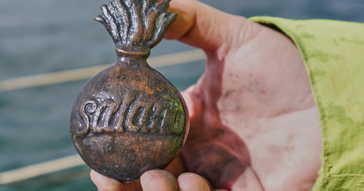 Wreck of Danish warship, remains of sailor found 225 years after attack by Horatio Nelson's British fleet - CBS News