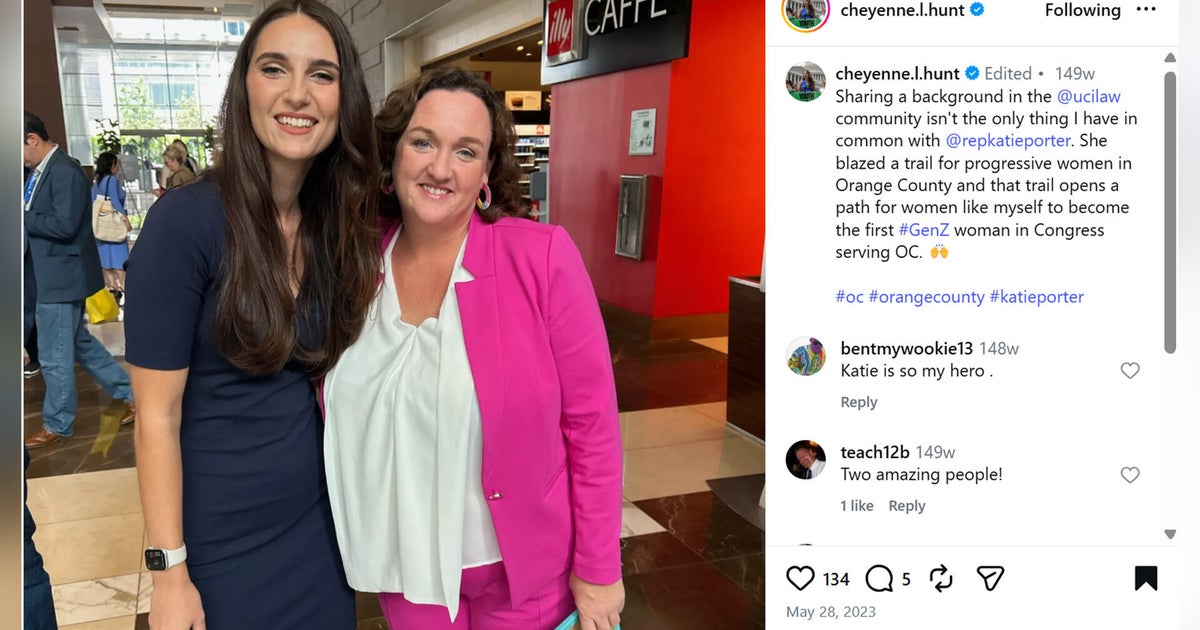 Katie Porter and influencer behind Swalwell allegations "don't have a relationship to speak of," campaign says