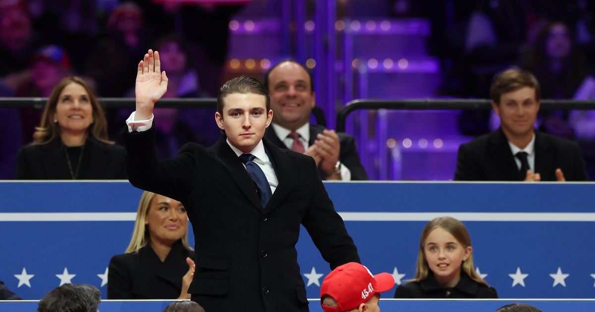 Man jailed for attacking woman after Barron Trump alerted police