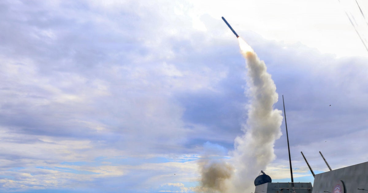 U.S. Tomahawks are being used in Iran war faster than stockpile is being refilled - CBS News