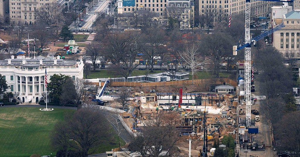 White House proposes new underground visitor screening facility - CBS News
