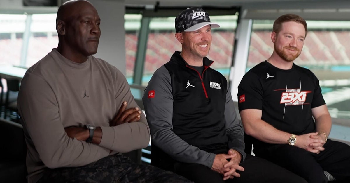 Extended interview: Michael Jordan, Denny Hamlin and Tyler Reddick