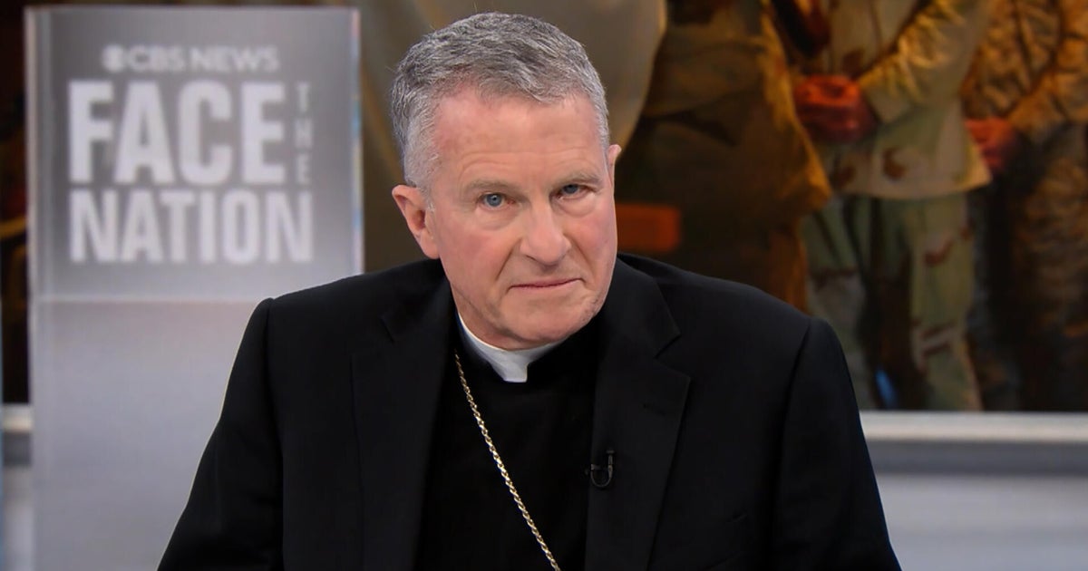 Full interview: U.S. Military Archbishop Timothy Broglio on Iran