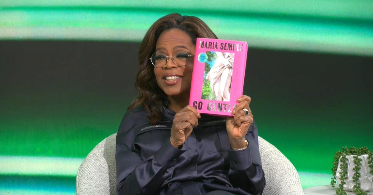 Oprah reveals "Go Gentle" as her latest book club selection
