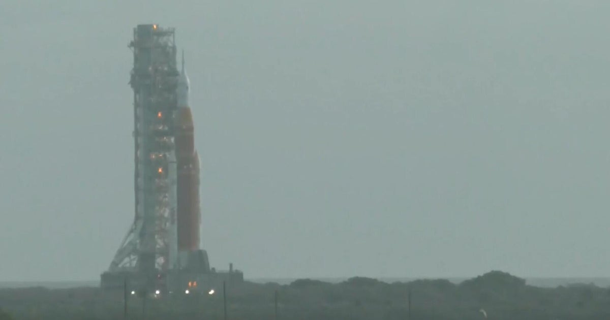 Repaired Artemis II rocket returns to launch pad