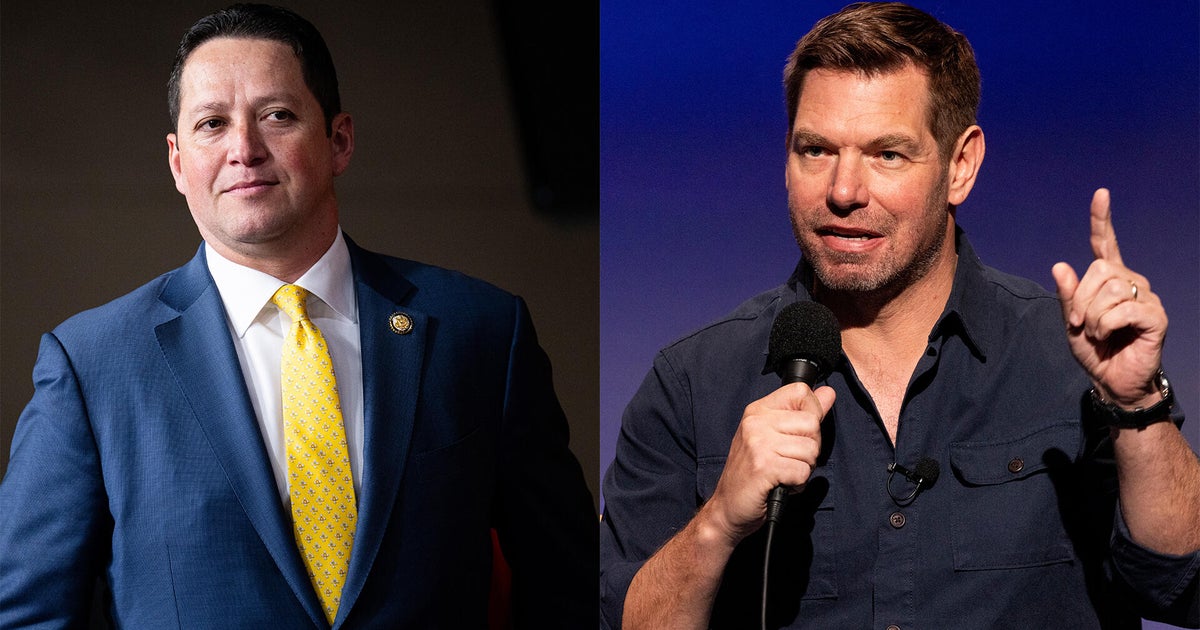Resignation letters from Rep. Tony Gonzales, Rep. Eric Swalwell read on House floor