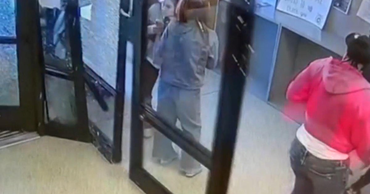 Video shows car crashing through Philadelphia police station