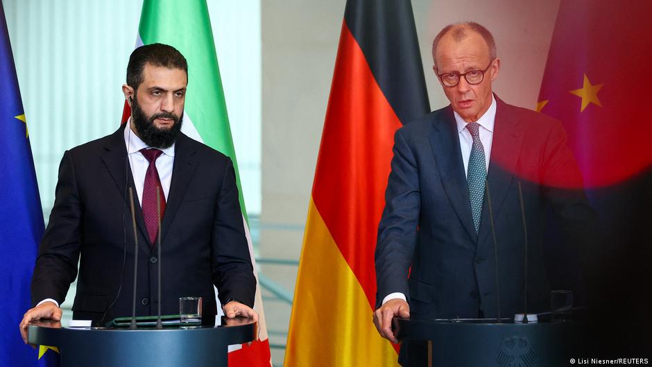 Germany news: Merz and Syrian president talk refugee returns - dw.com