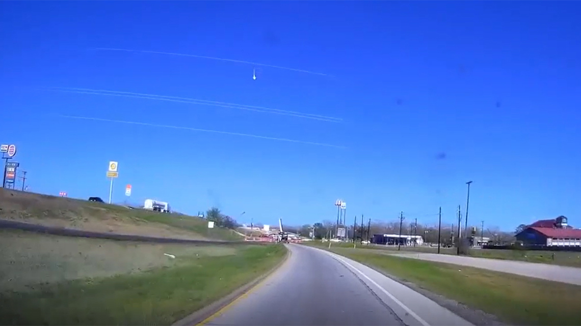 NASA says it was a meteor that many of you saw and heard over Southeast Texas Saturday - KHOU