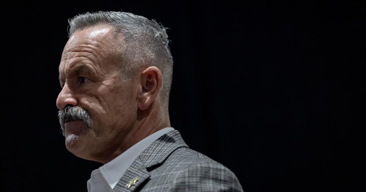 Riverside County Sheriff Chad Bianco suspends election fraud probe as legal challenges mount - Los Angeles Times