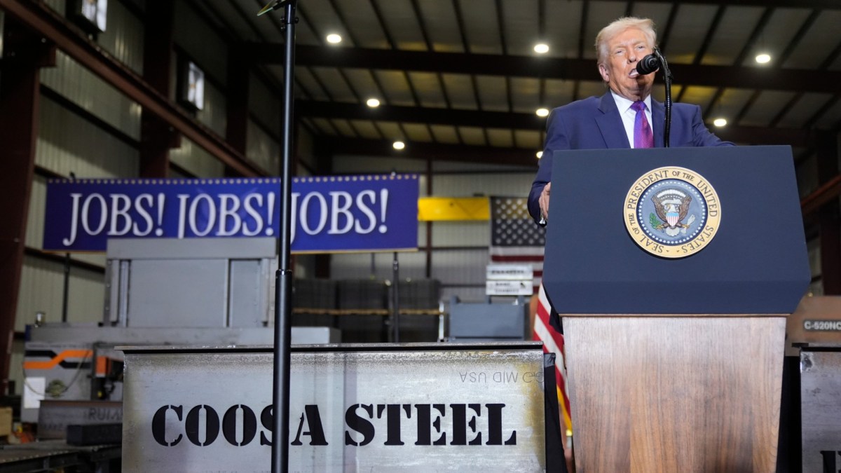 Trump: Buy American, Unless It’s for My Ballroom