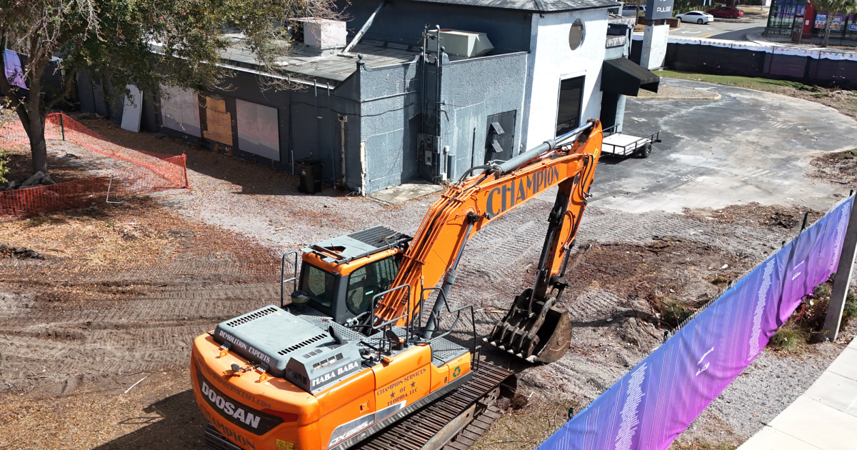 Pulse nightclub demolished nearly 10 years after massacre left 49 dead - NBC News