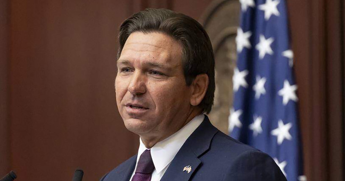 Gov. Ron DeSantis signs Florida's version of the SAVE Act - nbcnews.com