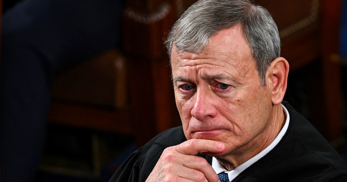Chief Justice John Roberts warns personal attacks on judges have 'got to stop' - NBC News