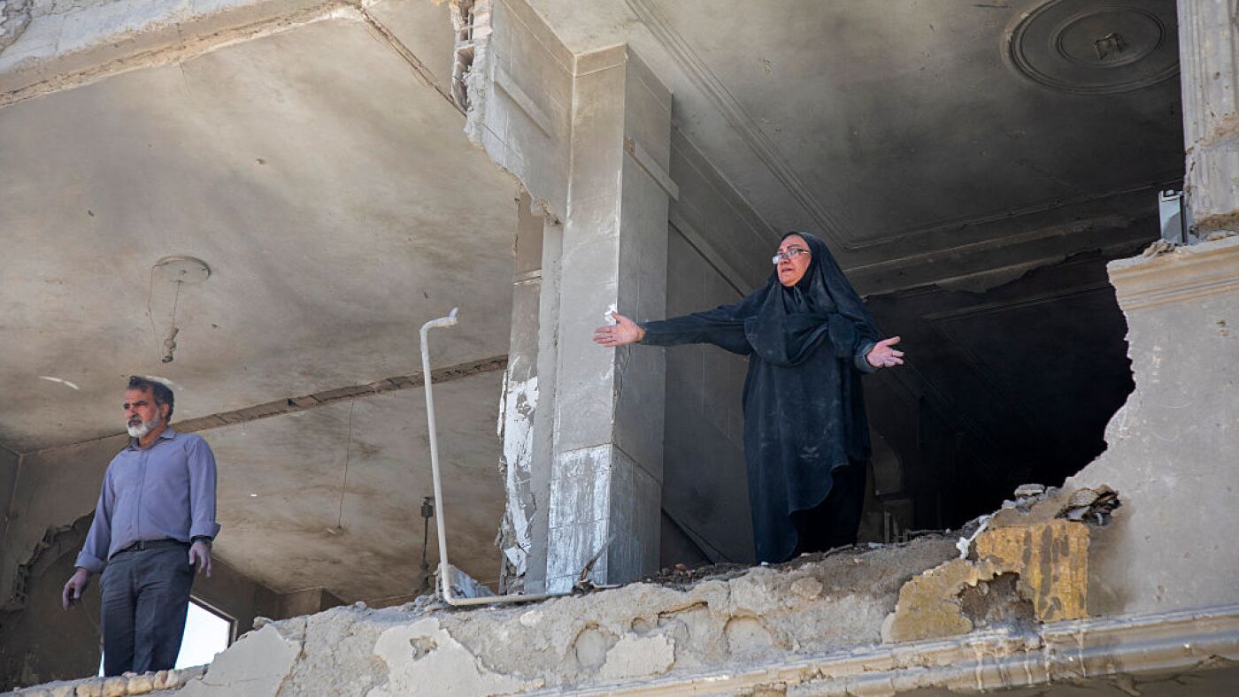 Iran hits oil tanker off Dubai as fighting continues on all fronts - NPR