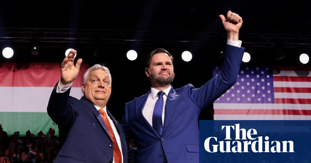 JD Vance claims US is not interfering in Hungary election - theguardian.com