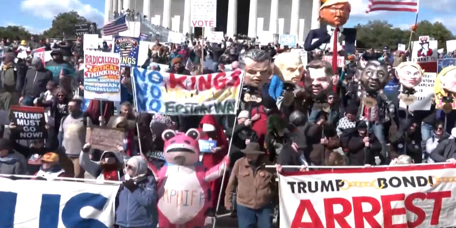 National Park Service faces free speech lawsuit over anti-Trump signs - USA Today