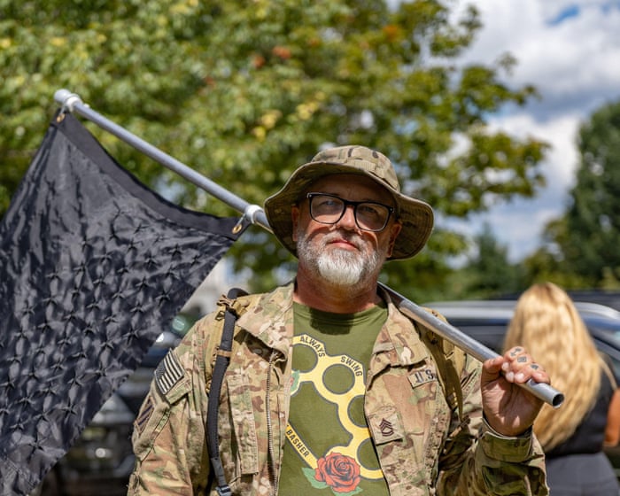 Justice department drops charges against veteran who burned US flag