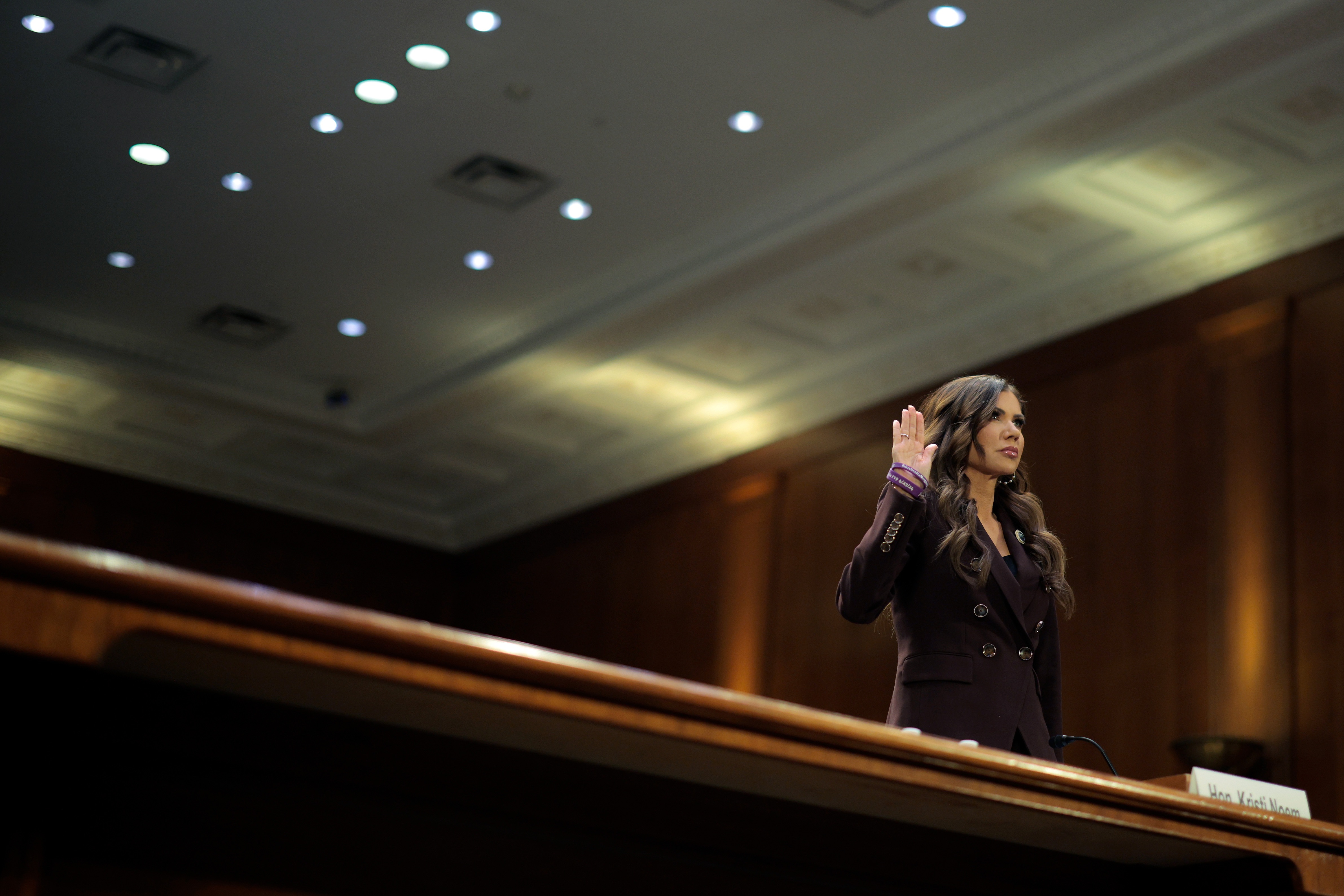 Kristi Noem faces senators over DHS shutdown, immigration enforcement