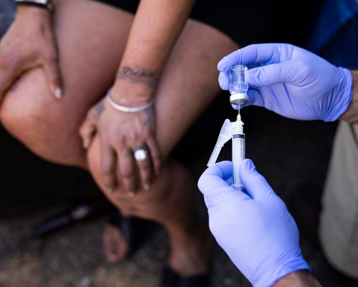 LA county reports first drop in deaths of unhoused people in a decade