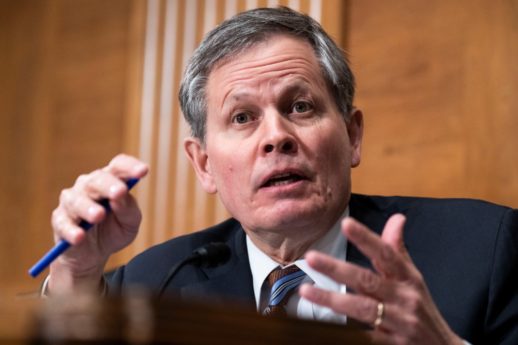 Montana Republican U.S. Sen. Steve Daines drops reelection bid minutes before filing deadline