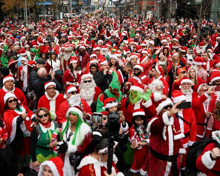 NYC SantaCon charity fundraiser was more con than Claus, authorities say
