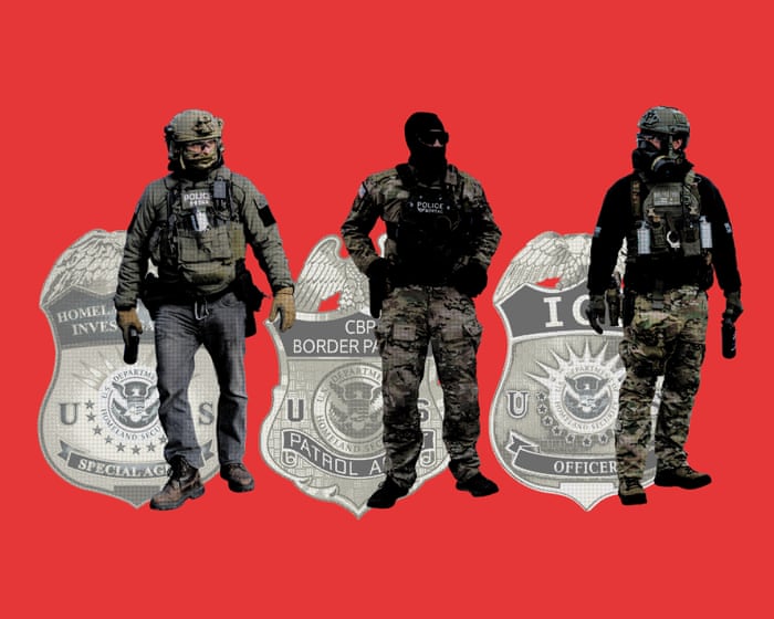 The federal agents deployed in Trump’s immigration crackdown – visualized