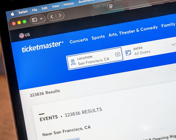 Ticketmaster quietly raised other fees after US crackdown on hidden charges