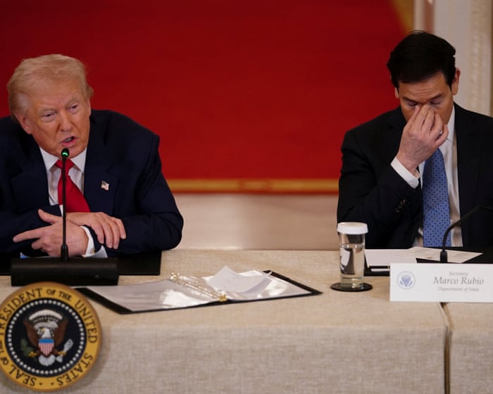 Trump’s ever-changing rationale for war on Iran – how the story has shifted