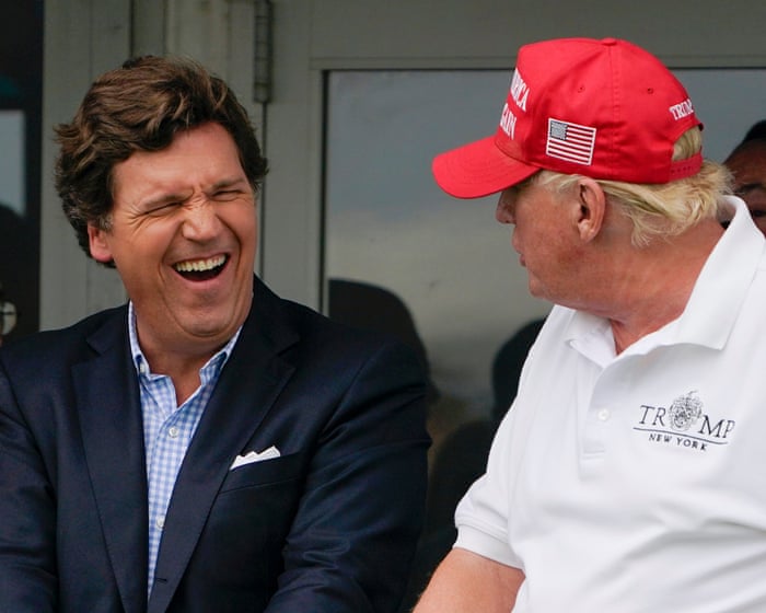 Tucker Carlson says he regrets backing Donald Trump and is ‘tormented’