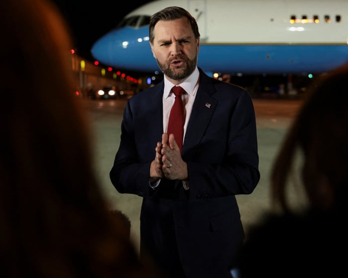 Vance’s bad week: vice-president risks becoming face of two Trump foreign policy failures