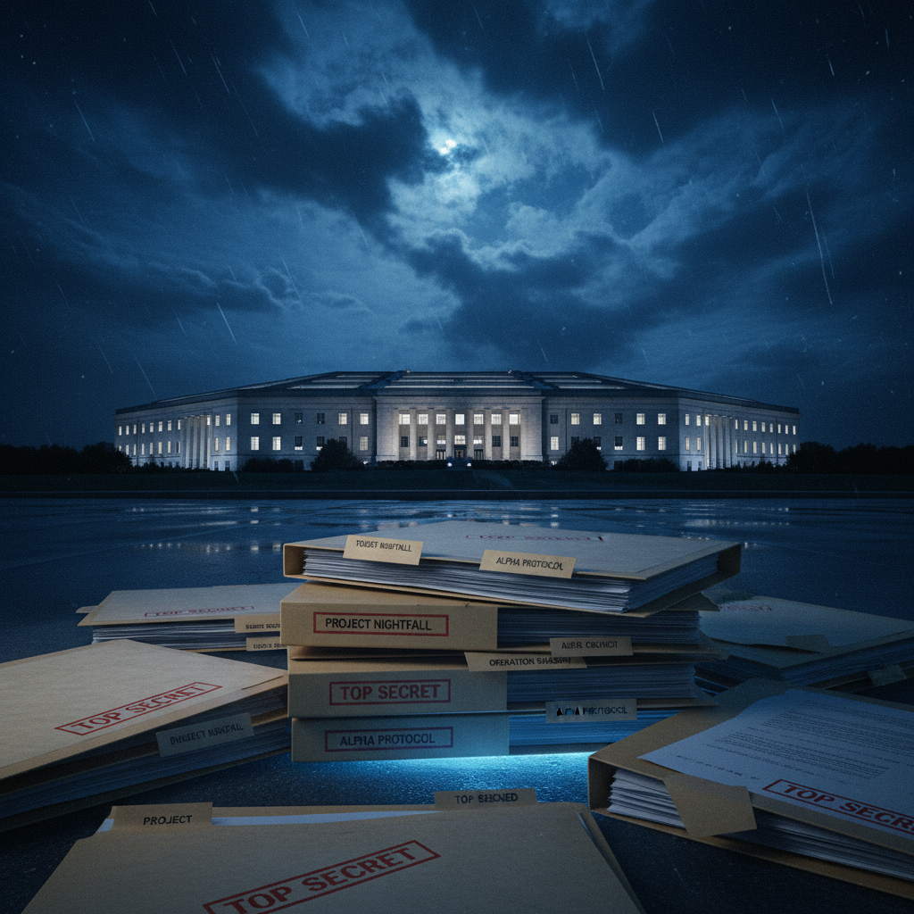 Trump Orders Pentagon to Release All UFO and Alien Files in Historic Disclosure Push