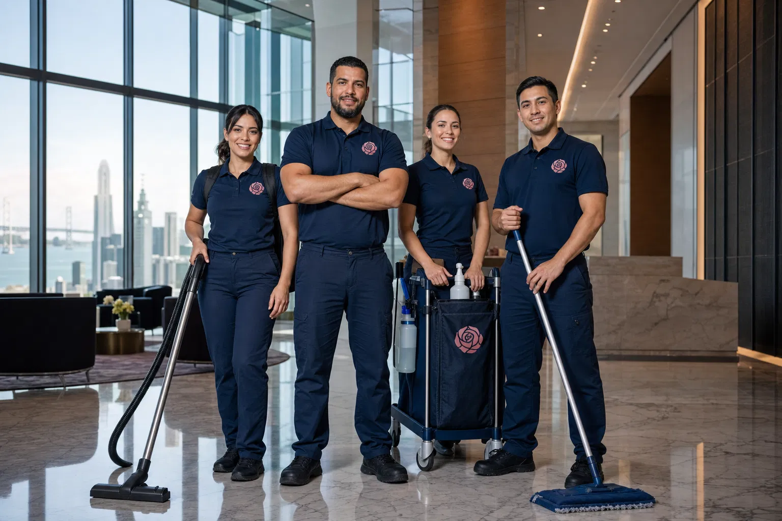 Rose Pro Commercial Cleaning Team