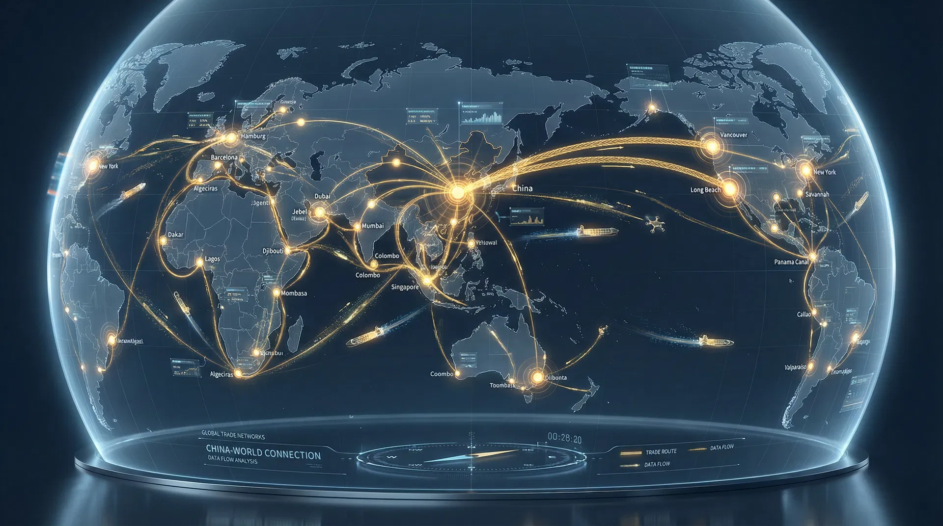 Global trade network