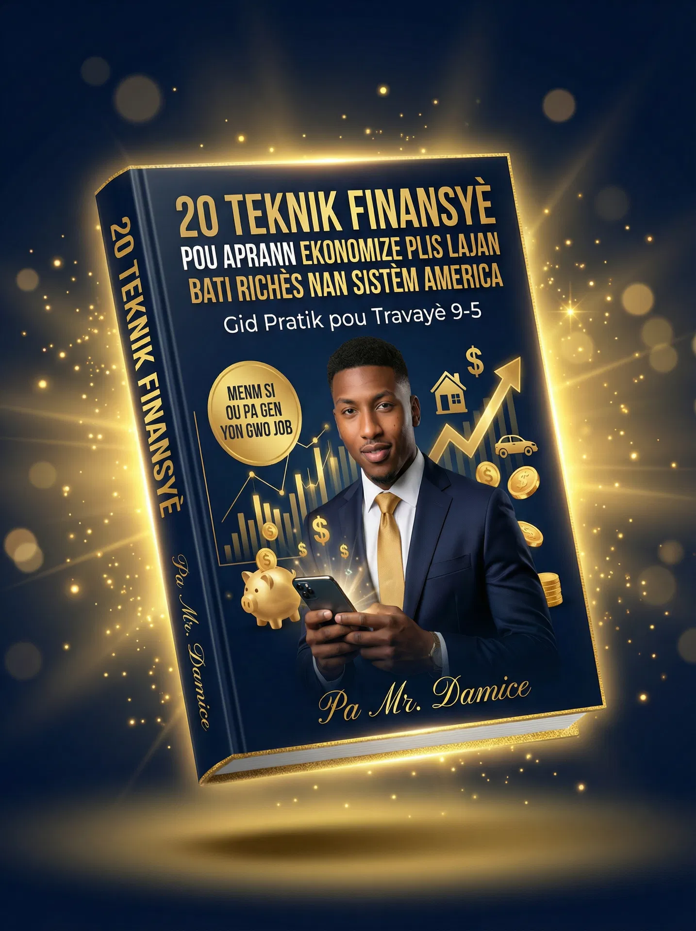 20 Teknik Finansye — 3D Book Mockup