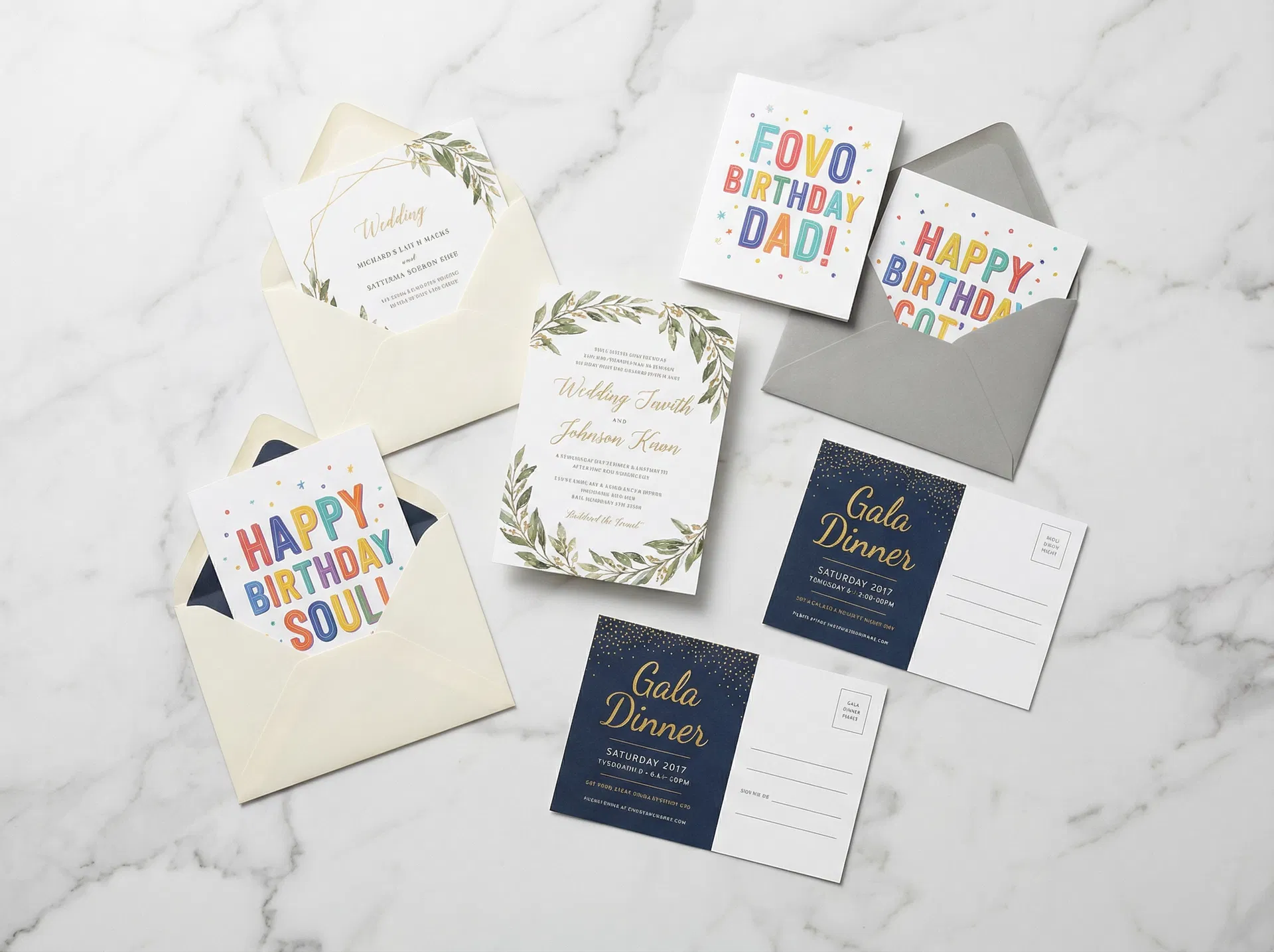 Postcards & Invitations