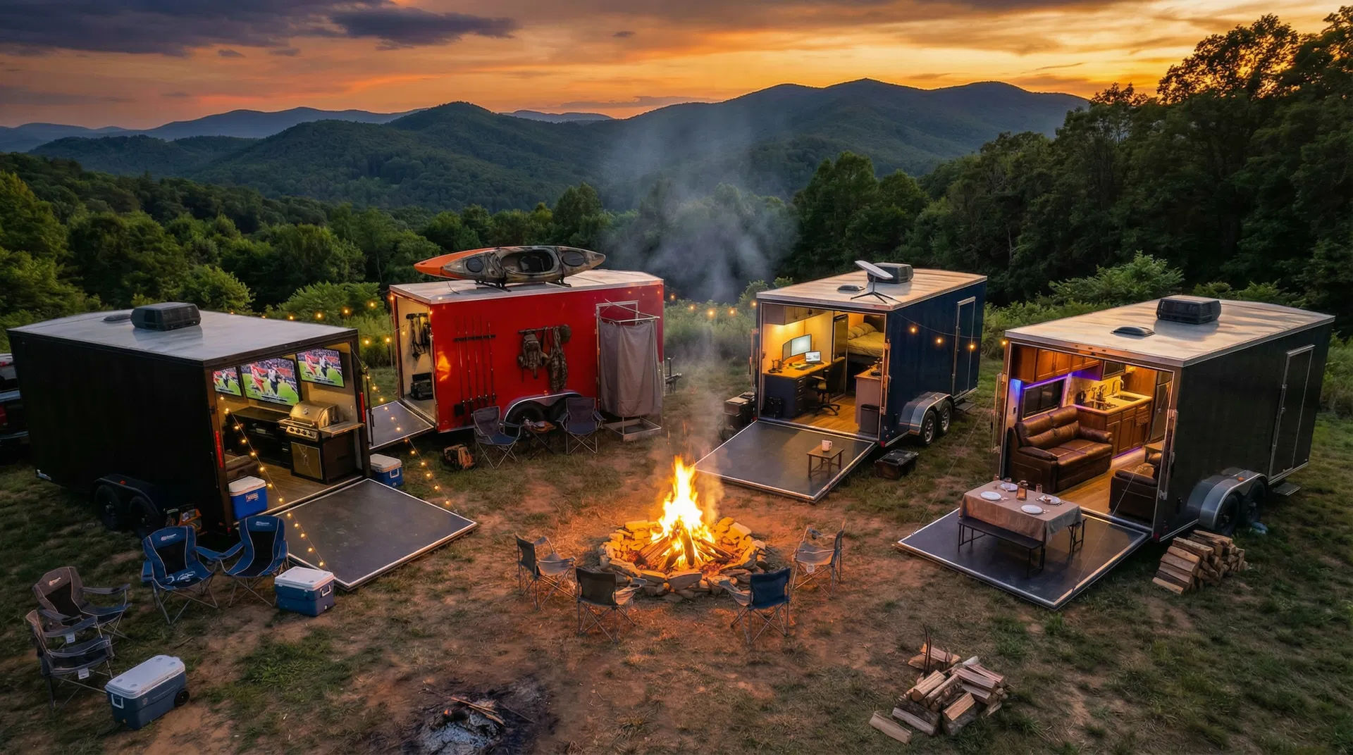 Circle the Wagons — All Four Models