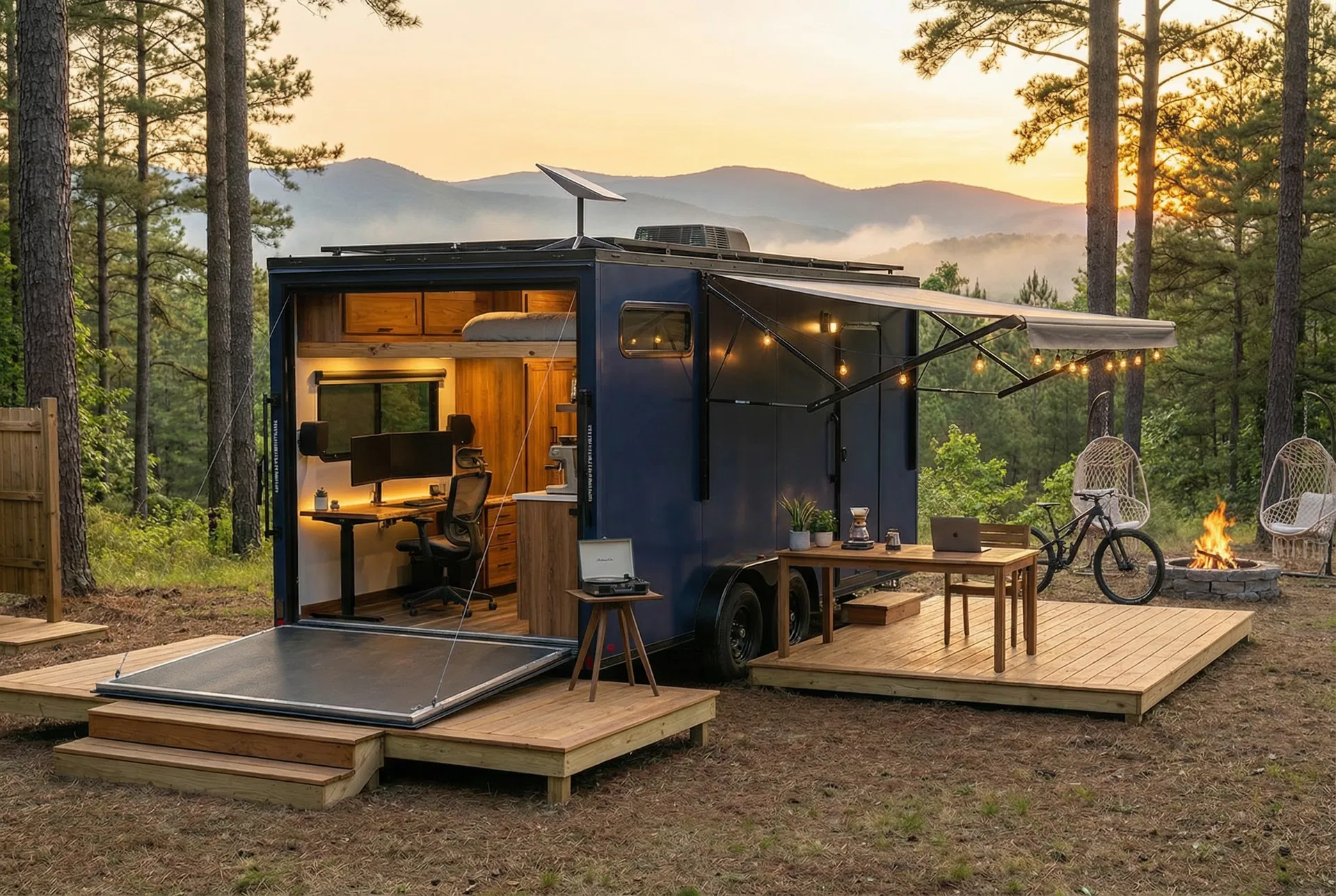 The Nomad — Navy Blue