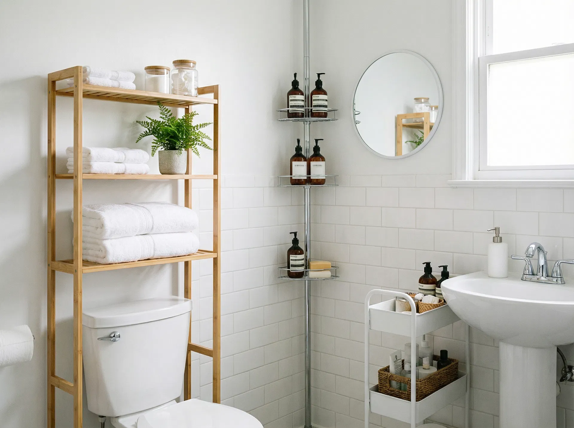 Small Bathroom Storage