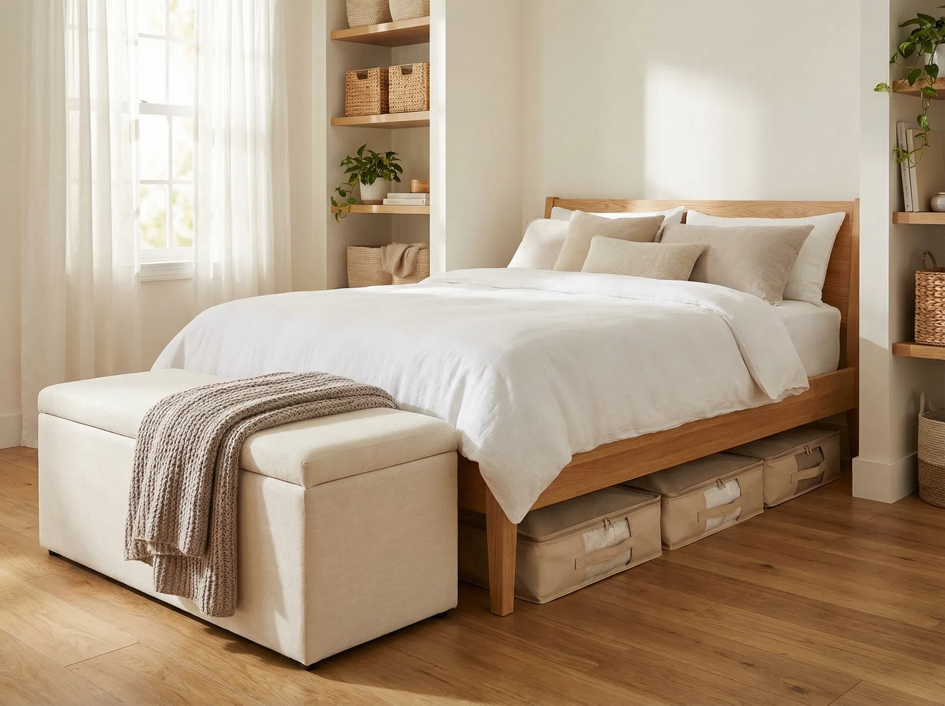 Bedroom & Hidden Storage