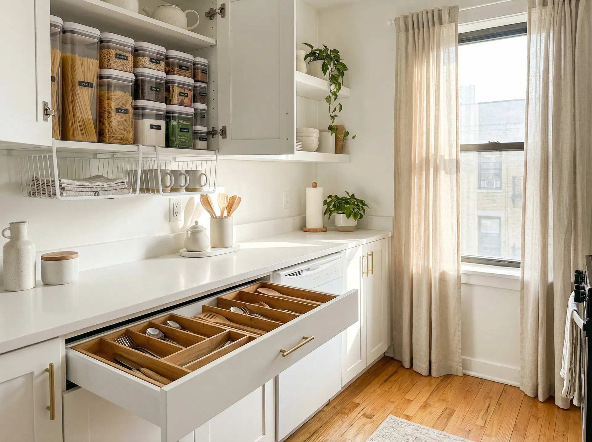 Small Kitchen Organization
