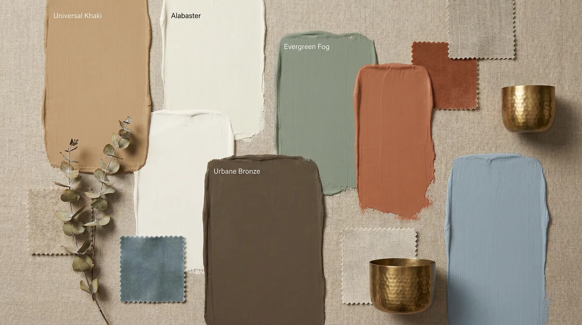 2026 color palette mood board