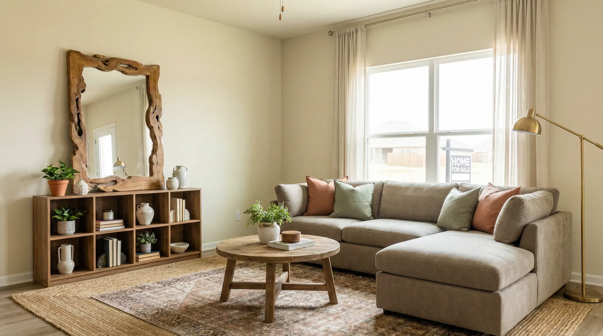 2026 staged living room