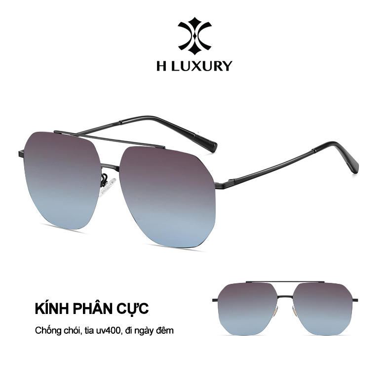 Gọng Kính Cận Nam Nữ V3 Gradient Phi Công